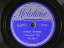 TALLAHASSEE TIGHT: quincey wimmens / coast line blues MELOTONE Single 78 RPM