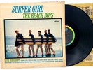 THE BEACH BOYS - SURFER GIRL - ROCK POP LP RECORD CAPITOL