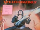 Thin Lizzy Live and Dangerous Vinyl Record EX/VG 6641810 1978