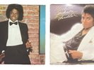 Michael Jackson 2 LPs: Off The Wall (1979) & Thriller (1982) VG+ Vinyl
