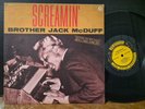 Brother Jack McDuff ‎– Screamin' 1963 Prestige Mono Kenny Burrell RVG Joe Dukes