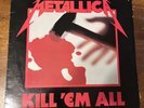 Metallica Kill Em All Vinyl Original UK Pressing 1983 MFN 7