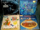 Disney LP LOT/Fantasia/The Sorcerer's Apprentice/Peter and The Wolf/Mary Poppins
