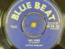 LITTLE DARLIN'/BUSTERS ALL STARS-NO ONE/CONGO REVOLUTION-OG UK 45-RARE-CLIP
