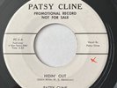 1955 HONKY TONK PROMO Patsy Cline –Hidin Out / Turn The Cards Slowly RARE 4 STAR