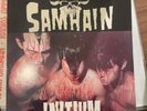 Samhain Initium Vinyl LP  Original 1st Press Complete W/ Lyrics Insert Misfits