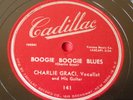 Cadillac 141 78 rpm (1953) CHARLIE GRACIE Rock n Roll/Hillbilly E+