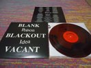 Poison Idea-Blank,Blackout,Vacant LP Taang  1992 Misprinted Label Rare