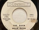 RARE Northern Soul 45 WILLIE HUTCH love runs out THE DUCK Dunhill PROMO hear