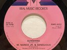 Funk Modern Soul 45 M. NANCE JR. & SENSUOUS Sunshine / Garden REAL MUSIC listen