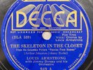 HEARLouis Armstrong Hurdy Gurdy Man Skeleton In The Closet Decca 949 78 RPM