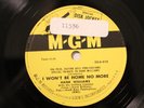 HANK WILLIAMS I Won't Be Home No More/JIMMY SWAN The Last Letter MGM 11536 E+ DJ