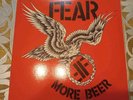 Fear - More Beer (LP) 1985 FEAR RECORDS (Restless 72039-1) Classic Punk