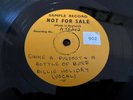 BILLIE HOLIDAY : GIVE ME A PIG FOOT AND A BOTTLE OF BEER. UK. 78.rpm Sample Copy