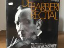 # Renato De Barbieri - RECITAL (D) LP Italy 1975 [M-/M-] LP-CL0303
