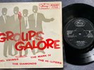 GROUPS GALORE E.P. DEL VIKINGS / DIAMONDS / MARK IV UK 1959 ROCK ’N’ ROLL MINT-