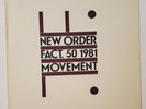 New Order - Movement - NEAR MINT vinyl LP Factory 1981-1982 repress translucent