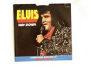 Elvis Way Down Moody Blue  45 rpm Vinyl Record Single NM Cond