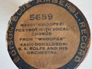 Edison Blue Amberol rec 5659: B.A. Rolfe : MAKING WHOOPEE  Late issue