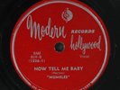 MUMBLES: now tell me baby / little boy blue MODERN Single 78 RPM