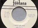 Rock 45, THE CRAIG, 1967, FONTANA promo, “I Must be Mad” / “Suspense”,  M