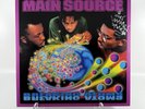Main Source - Breaking Atoms Vinyl Blue Color Variant Signed By Large Professor