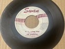 Lee Andrews and The Neons DOOWOP SOUL 45 P.S. I Love You / I Cried SWAN VG- HEAR