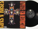 GUNS N' ROSES Appetite For Destruction GEFFEN LP VG+ 180g audiophile reissue z