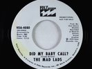 Crossover Soul 45 - Mad Lads - Did My Baby Call? - Volt VG++