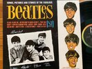 THE BEATLES SONGS PICTURES AND STORIES VG+ LP ORIG VEE-JAY MONO GATEFOLD RAINBOW