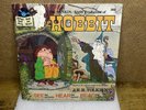 Tolkien's The Hobbit 24 Pg Read-Along Book & Vinyl Record 1977 Disney 33 1/3 RPM