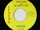 Northern Soul 45 - James Lewis - Manifesto - Legend