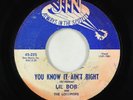 Northern Soul 45 - Lil Bob & The Lollipops - You Know It Ain't Right - Jin