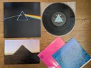PINK FLOYD The Dark Side Of The Moon JAPAN LP Book 2 Poster Solid Blue EOP-80778