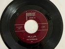 SILHOUETTES 45 ON JUNIOR 593 ORIGINAL GET A JOB DOO WOP
