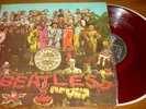 The BEATLES Sgt. Pepper's Lonely Hearts Club Band japanese RED colored vinyl LP