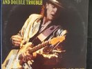 STEVIE RAY VAUGHAN & DOUBLE TROUBLE 2lp LIVE ALIVE us EPIC  EX/VG+