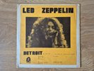 Led Zeppelin  detroit just about back unofficial  rare live double lp set