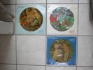 Two Walt Disney Vinyl Picture Disc Records Pinoccio Fox & The Hound Plus Bonus