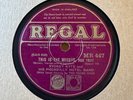 78Rpm Hot Dance, Sydney Kyte Piccadilly Band 'This is The Missus' Regal, Hot