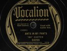 BO  CARTER: ants in my pants / ram rod daddy VOCALION Single 78 RPM