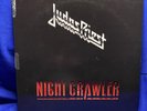 JUDAS PRIEST NIGHT CRAWLER 45RPM Max Single Red Vinyl Metal LP Die Cut UK Import