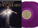Whitney Houston the Greatest HitsLimited Edition, Double Purple Viny New Sealed