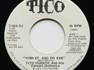 TITO PUENTE 110th St And 5th Ave / Picadillo TICO 45 SALSA FUNK LATIN JAZZ PROMO
