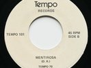 TEMPO 70 Mentirosa / Voy TEMPO 45 LATIN FUNK BREAKS SALSA NM  mp3