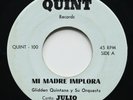 GLIDDEN QUINTANA Mi Madre Implora / Caña QUINT 45 SALSA GUAGUANCO HOLY GRAIL mp3