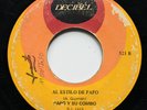 PAPO Y SU COMBO No Vale La Pena / Al Estilo De.. DECIBEL PERU SALSA GUAGUANCO 45