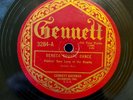 78RPM Record Fiddlin' Sam Long of the Ozarks. Gennett 3284. Seneca Square Dance.