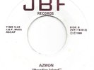 AZWON Paradise Island on JBF RARE cosmic funk modern soul VG+ 45 HEAR