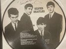 Pete Best Signed Beatles Autographed Picture Disc Record Album Silver Beatles LP